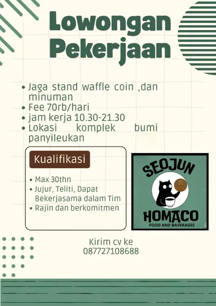 Penjaga Stand Outlet