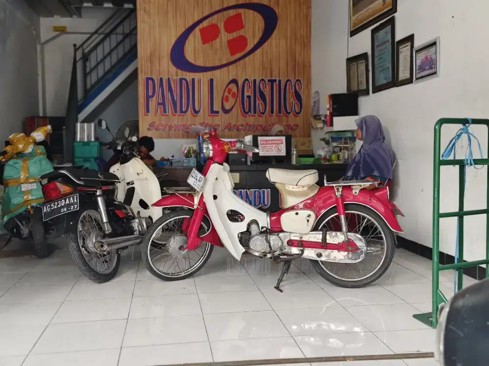 Di Jual Honda Pispot Langka Warna Merah Plat D