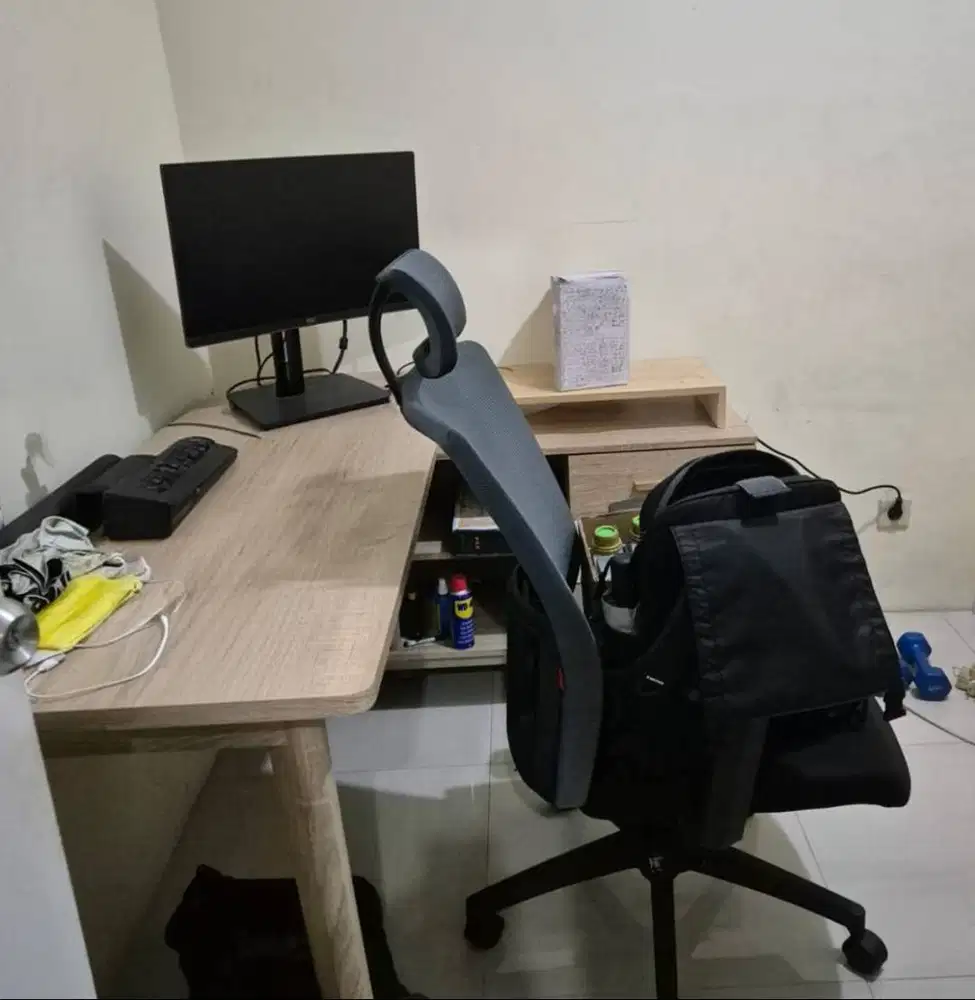 Meja Belajar Sudut Dekoruma Second