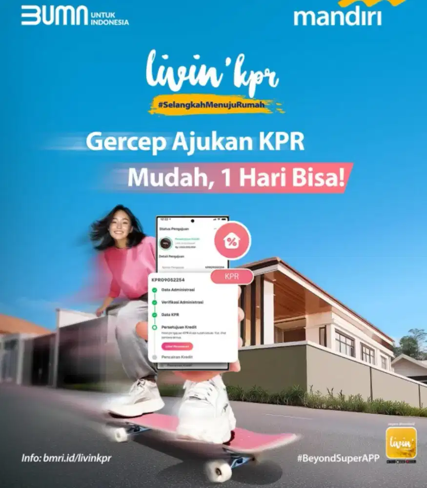 KPR, Kartu Kredit, Pinjaman - Sales Mandiri