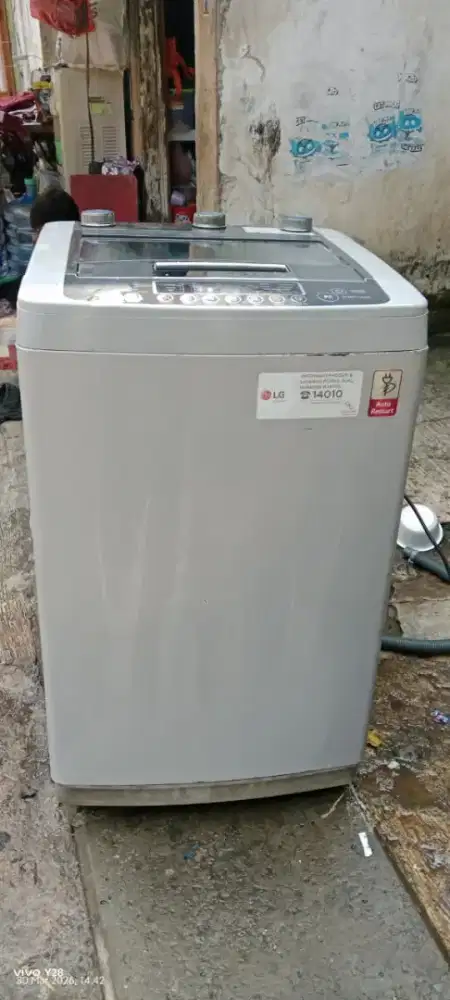 mesin cuci merk LG
