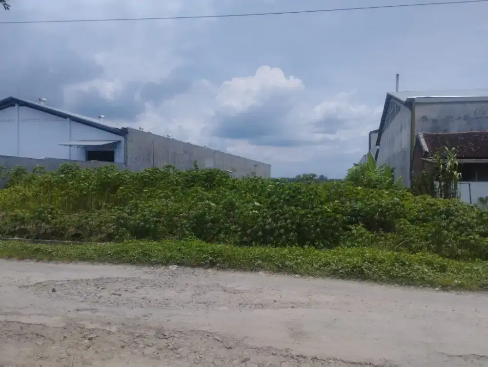 Segera ! Tanah Pergudangan zona industri di Solo Baru