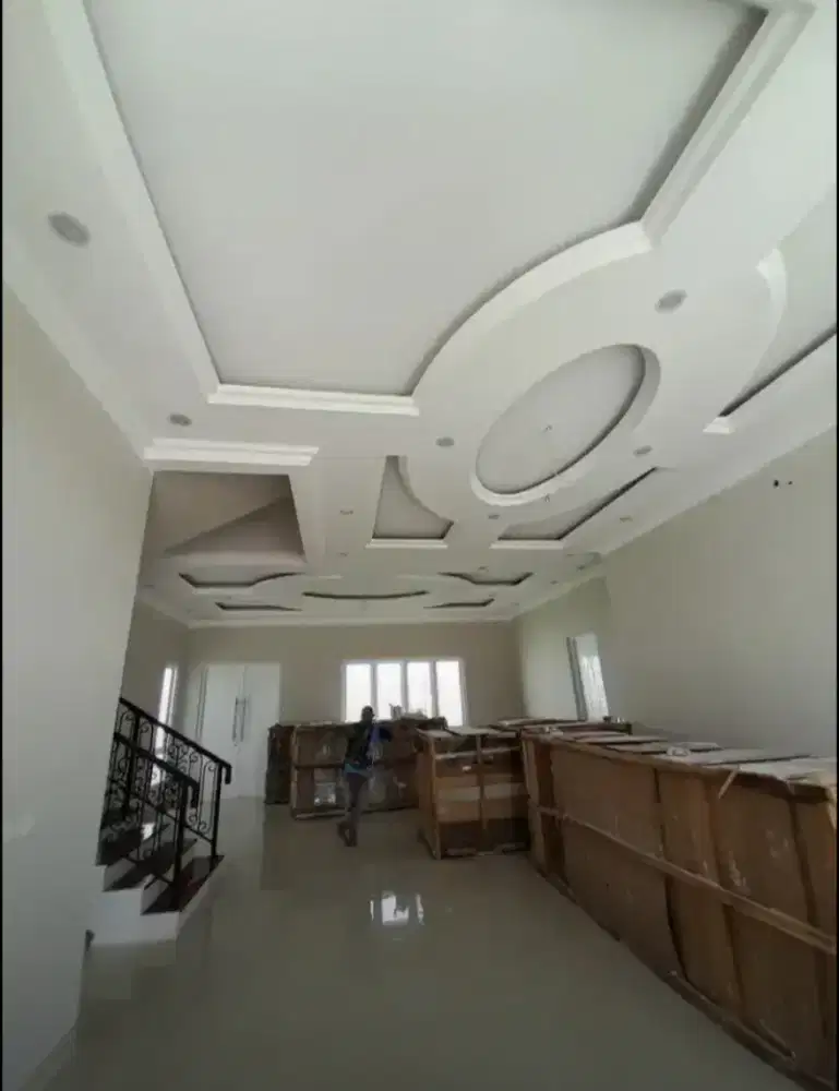 Plafon gypsum, PVC, wall moulding, dll