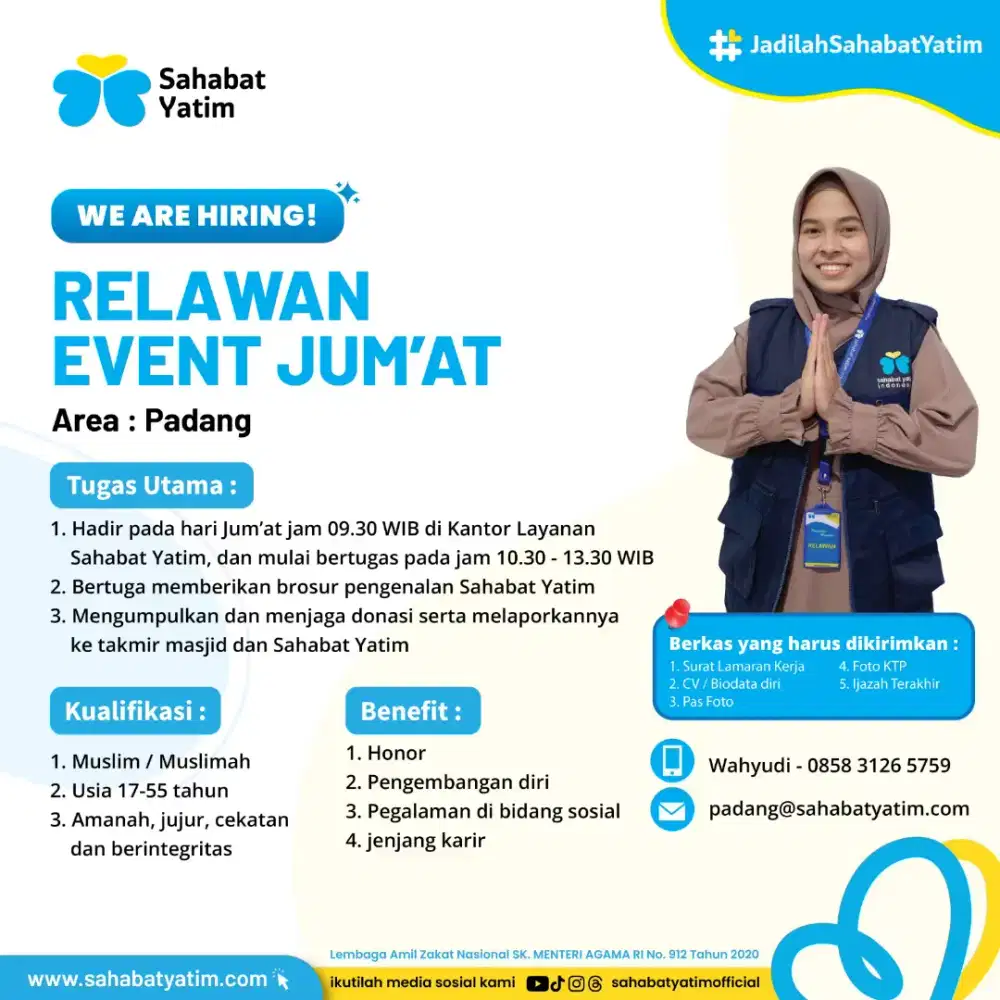 Duta Gerai dan Relawan Event Jumat