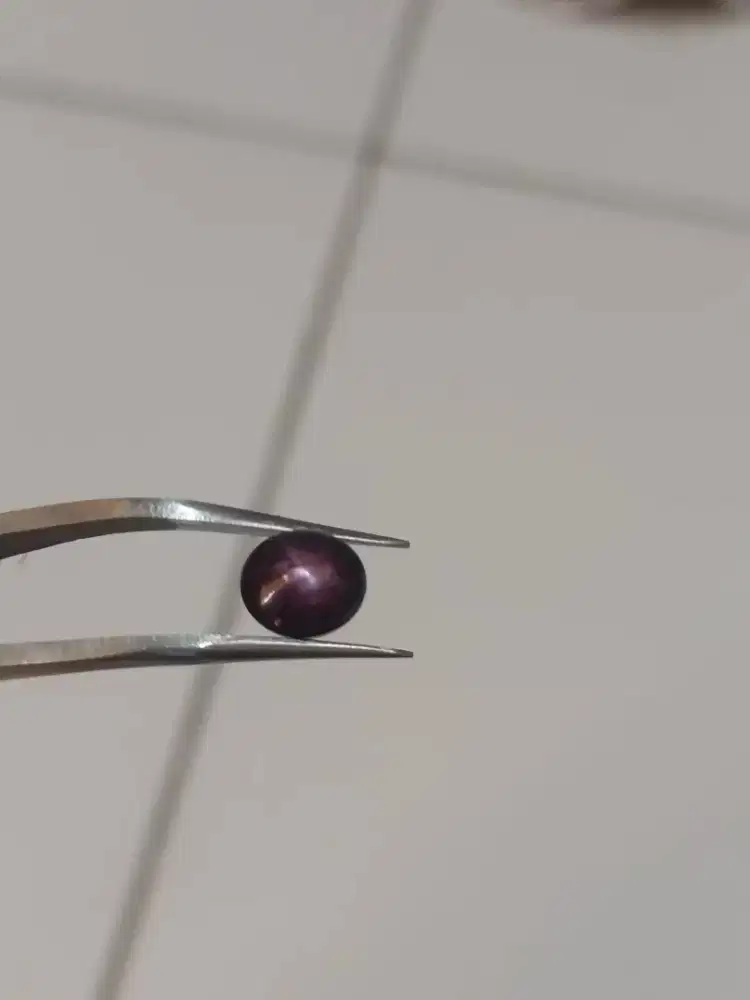 Batu star safir hitam memo nte