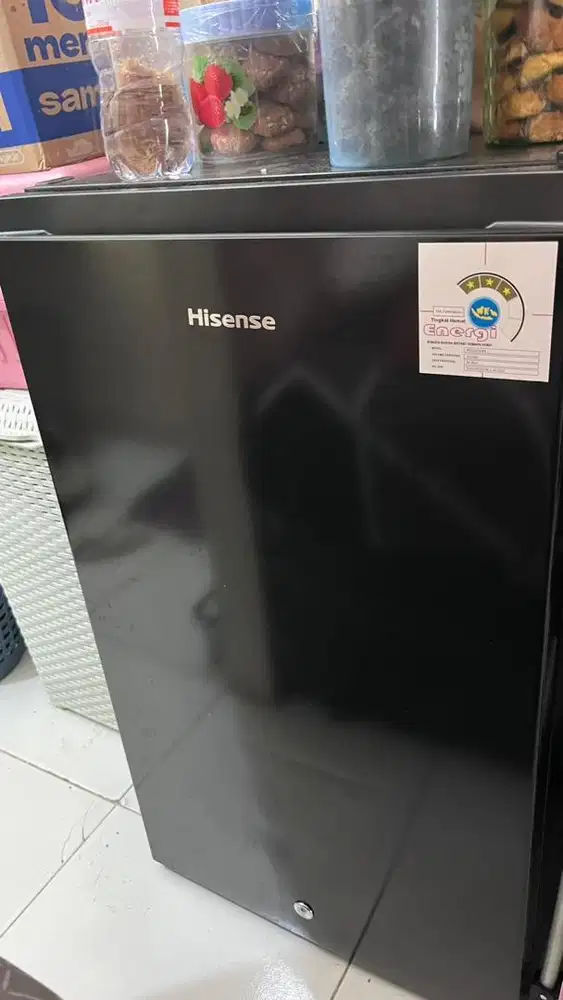 Kulkas Hisense Warna Hitam 1 pintu