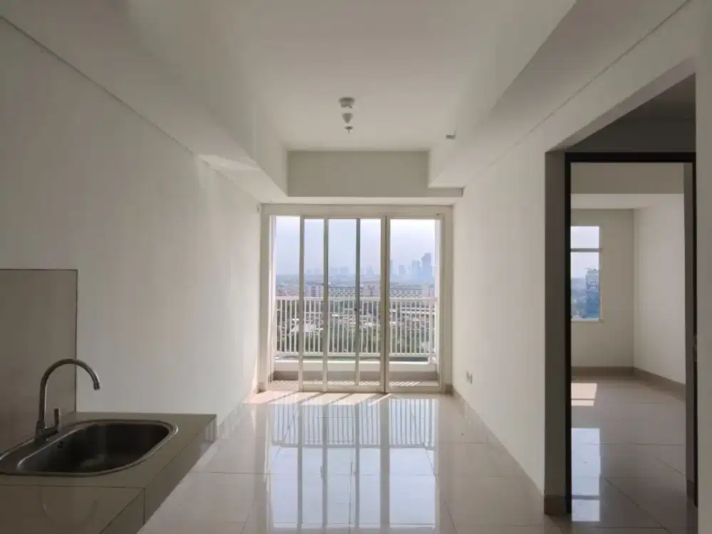 DIJUAL APARTEMEN KLASKA RESIDENCE LANTAI 15 - KOSONGAN - BARU GRESS