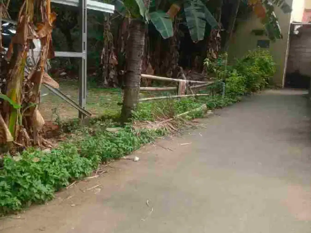 dijual tanah kosong masuk mobil 10x10 bentuk tanah kotak