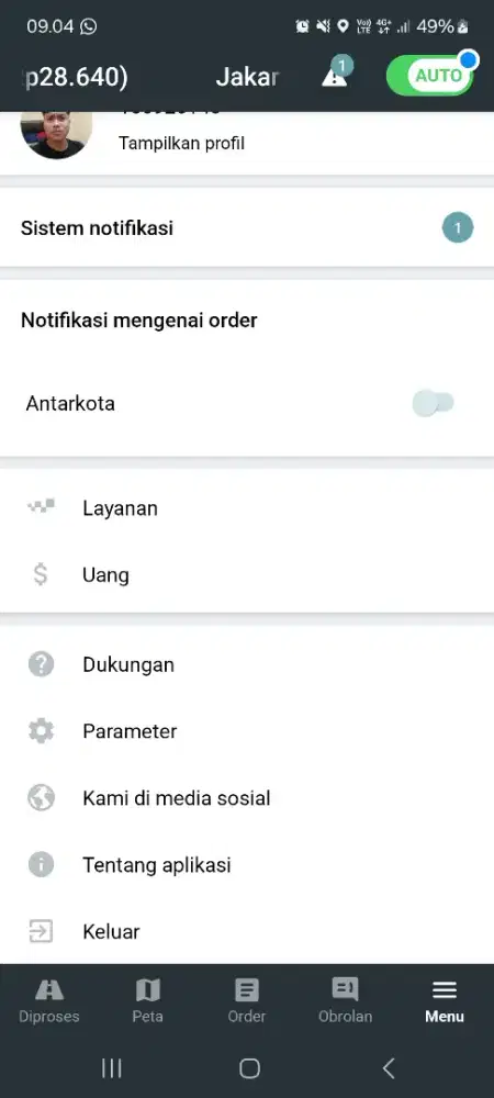 TERIMA JASA OJEK LANGGANAN SAYA STAY DARI KOJA