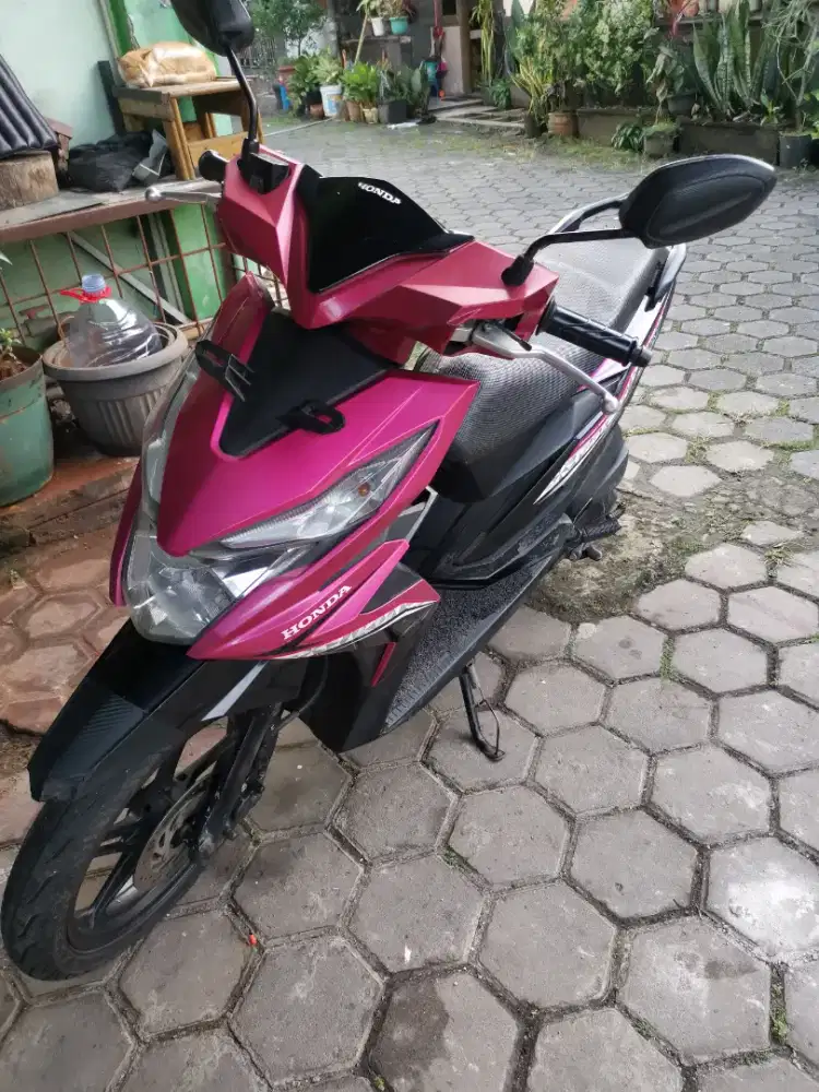 Dijual beat esp 2016 idling stop sistem magenta black