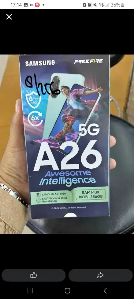 Handphone Samsung A26 5G