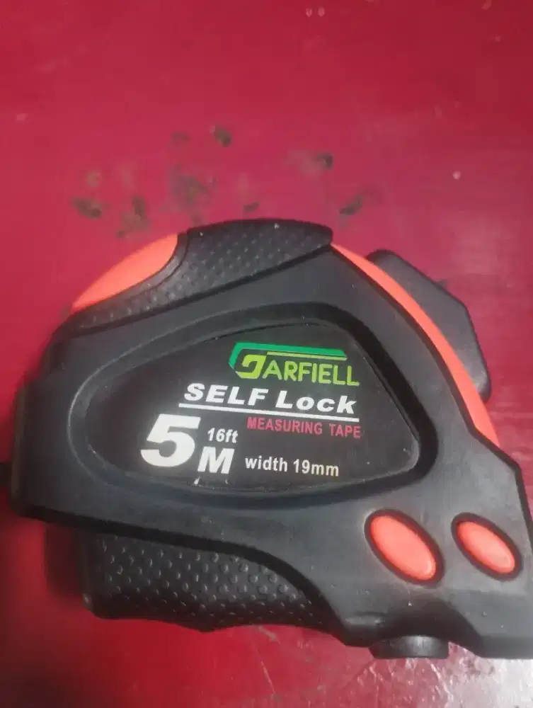 Meteran merk Jarfiel bekas tapi masih bagus