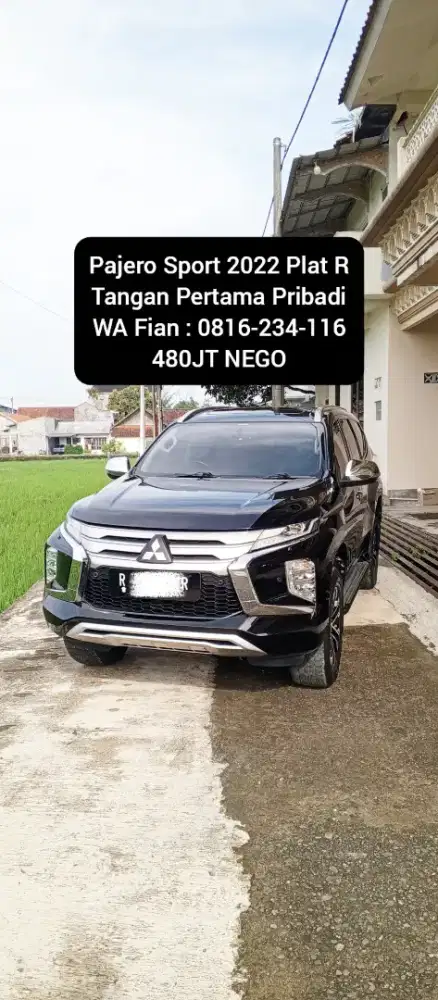 Pajero Sport 2022 Tangan Pertama Plat R Purwokerto Jawa Tengah