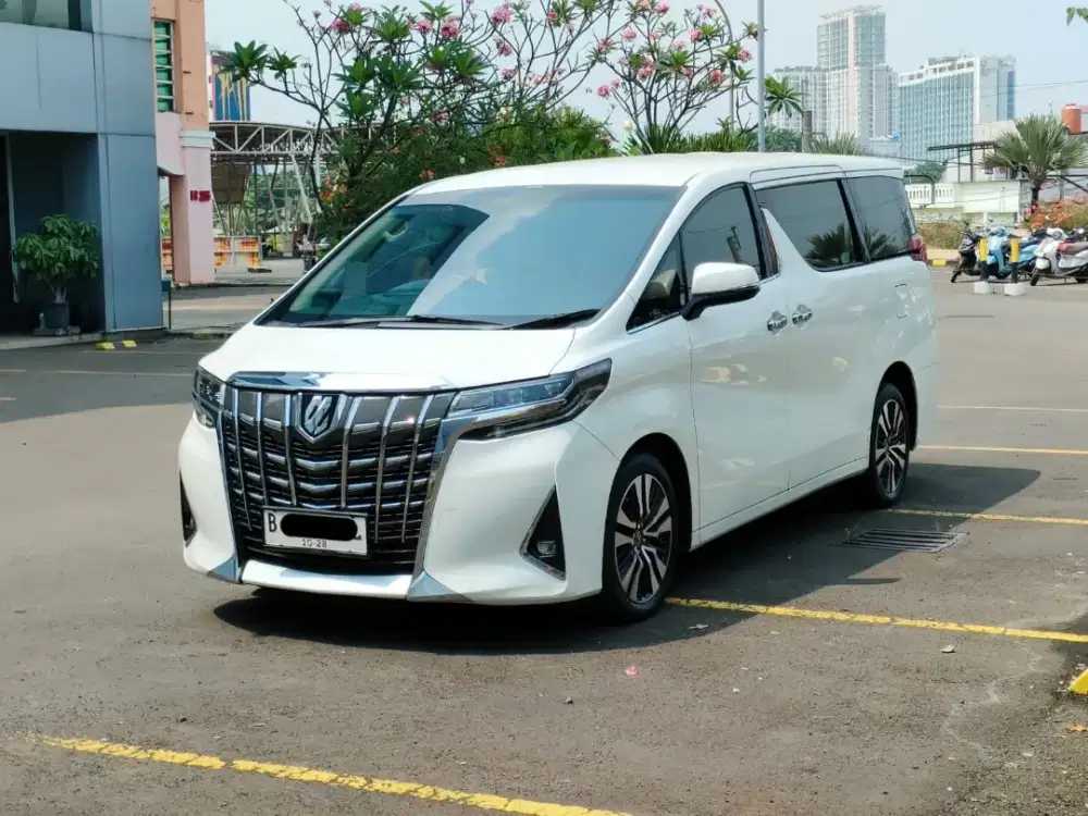TOYOTA ALPHARD 2,5 AT 2018 NEW MODEL ISTIMEWA