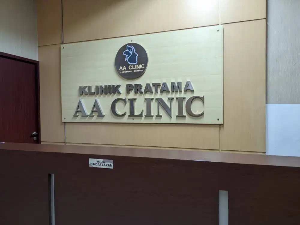 Pembuatan Papan Nama Reception | Papan nama Indoor | Logo Kantor