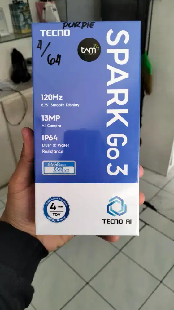 Tecno spark go 3 (4/64) new spesial promo
