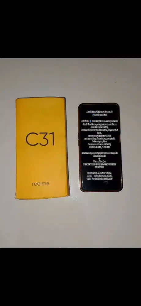 Xiaomi Realme C31