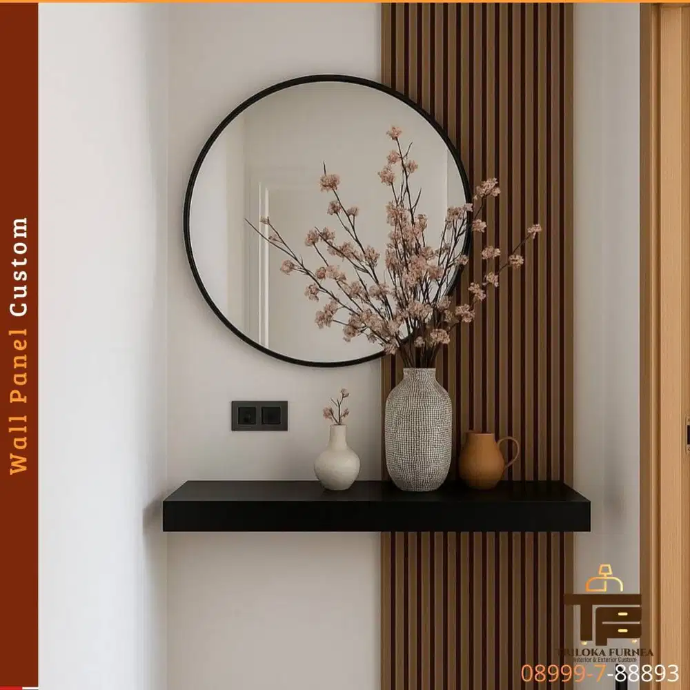 Wall Panel Custom Estetik | Interior Makin Elegan by Triloka Furnea