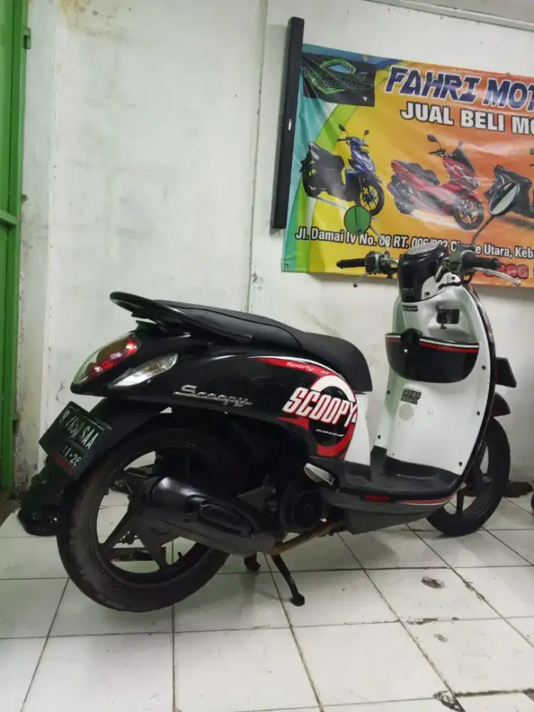 Honda Scoopy Tahun 2015 Surat Lengkap