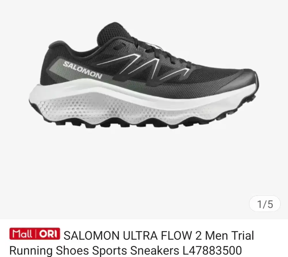 SALOMON ULTRA FLOW 2 Men Trial Running Shoes Sports