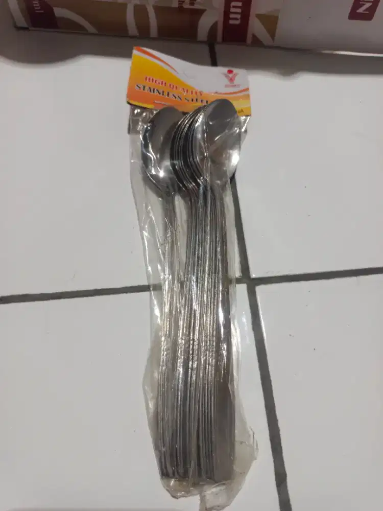 Sendok kecil panjang 12 pcs