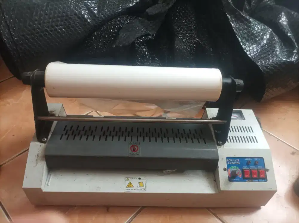 Mesin Laminating Body Besi - Udah Custom - Hot and Cold - Free Plastik