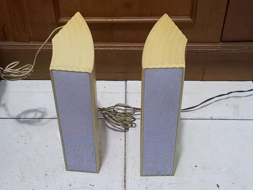 Sepasang Speaker Aktif Stereo for HP,PC/Laptop,NO Bluetooth,murah,NET