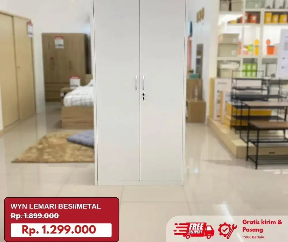 Wyn lemari pakaian minimalis