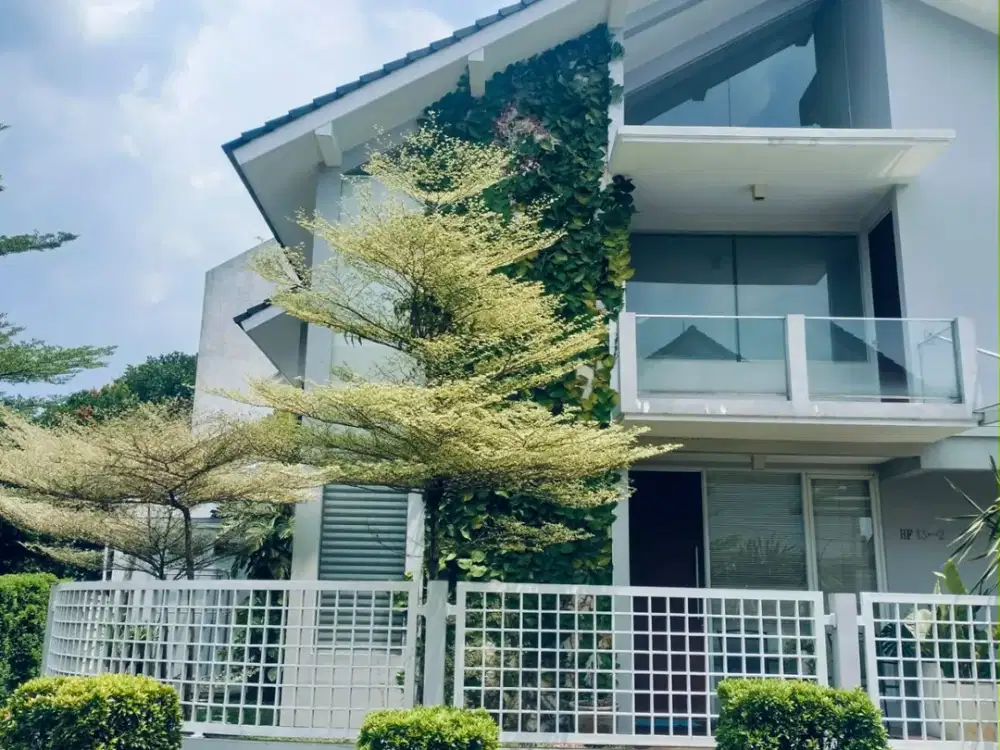 Rumah modern cantik posisi hook lokasi strategis di Bintaro jaya sektor 9 pr 15129