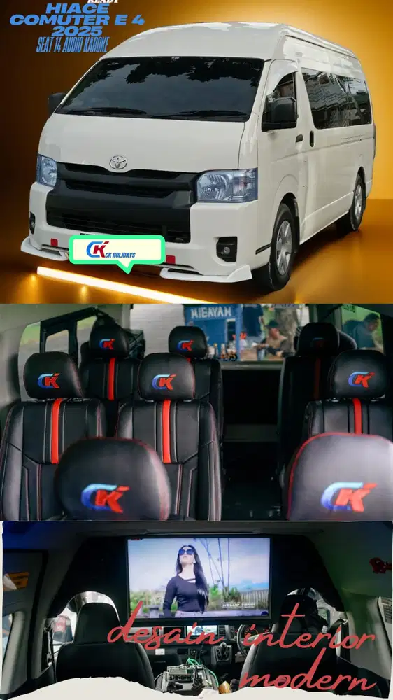 TAKE OVER Toyota Hiace 2025 Bensin