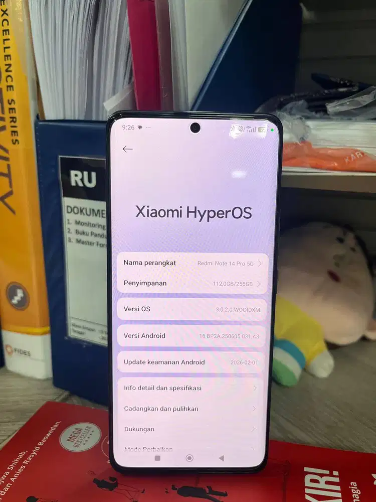 Xiaomi Note 14 Pro 5G masih garansi
