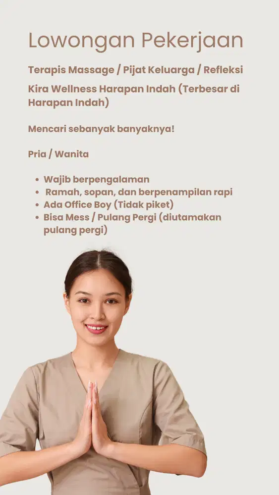 LOKER TERAPIS PIJAT / FAMILY SPA / REFLEKSI