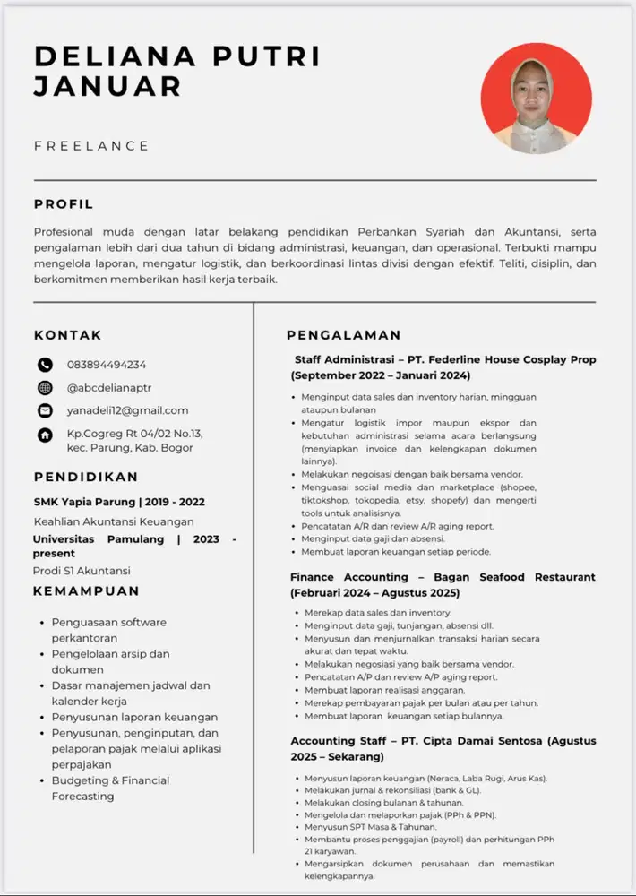 Cari lowongan kerja freelance