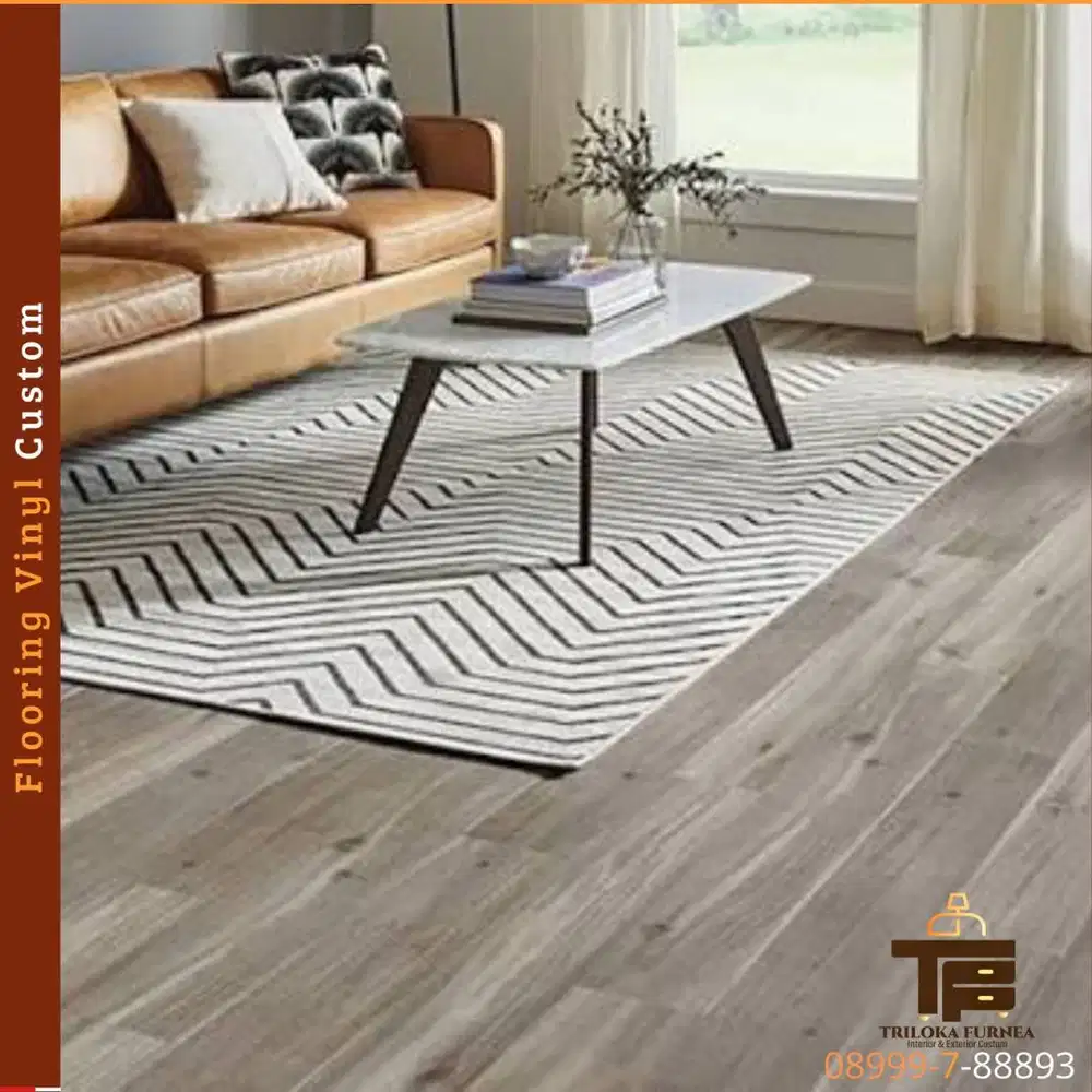 Flooring Vinyl Estetik | Lantai Stylish & Nyaman by Triloka Furnea