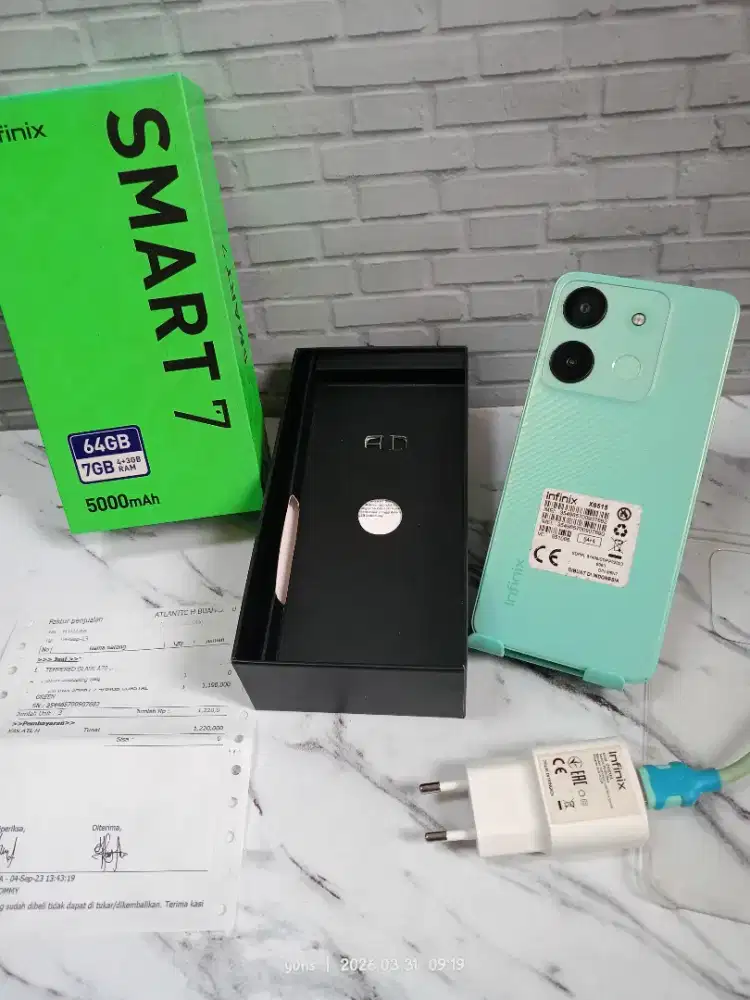 Infinix smart 7 lengkap no kendala