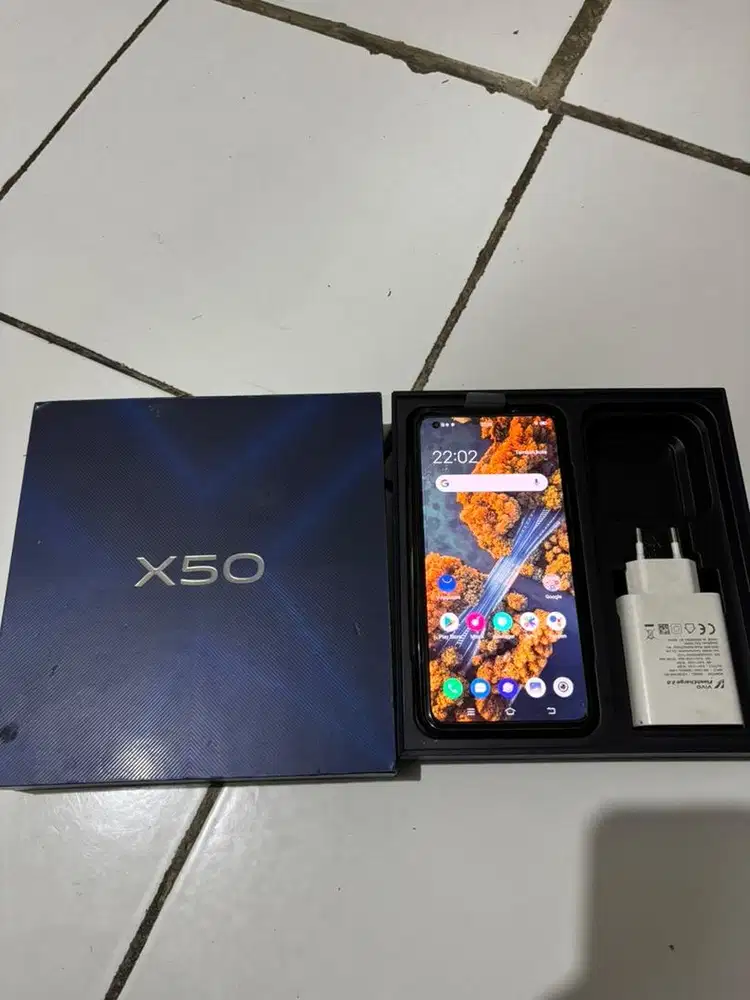 Vivo X50 Lengkap Original