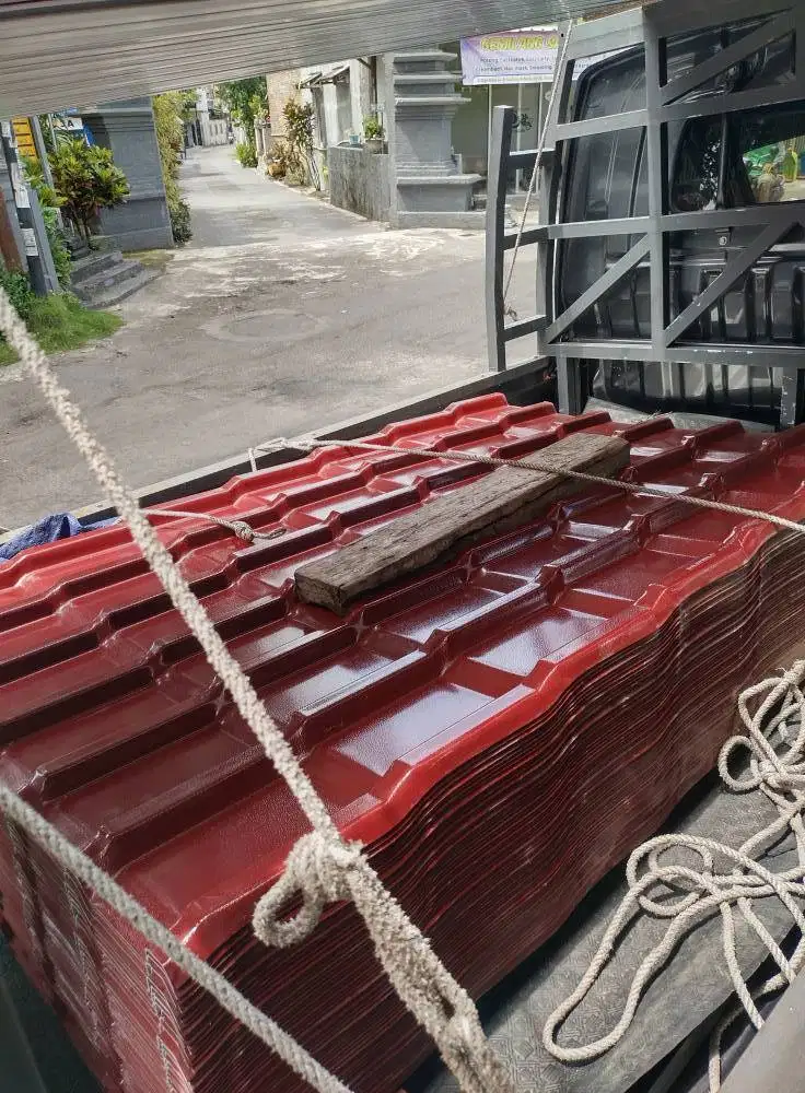 Atap UPVC SHIELD Model Genteng Terbaru Cocok Dengan Pasang Baja Ringan