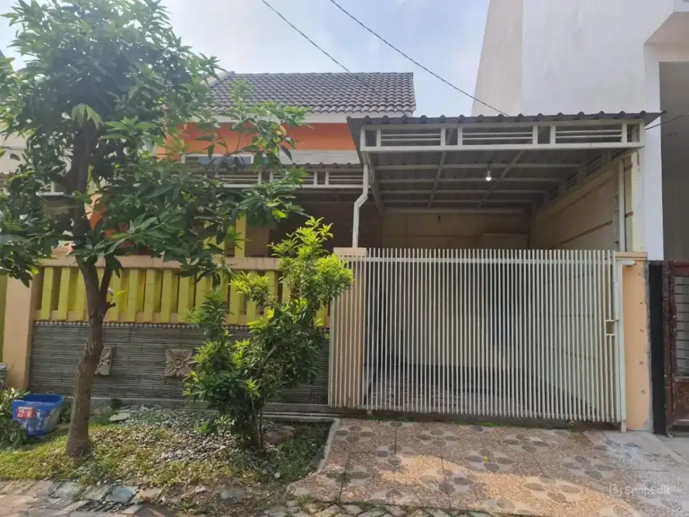 Dijual rumah Valencia Garden Puri Surya Sidoarjo, lingkungan nyaman