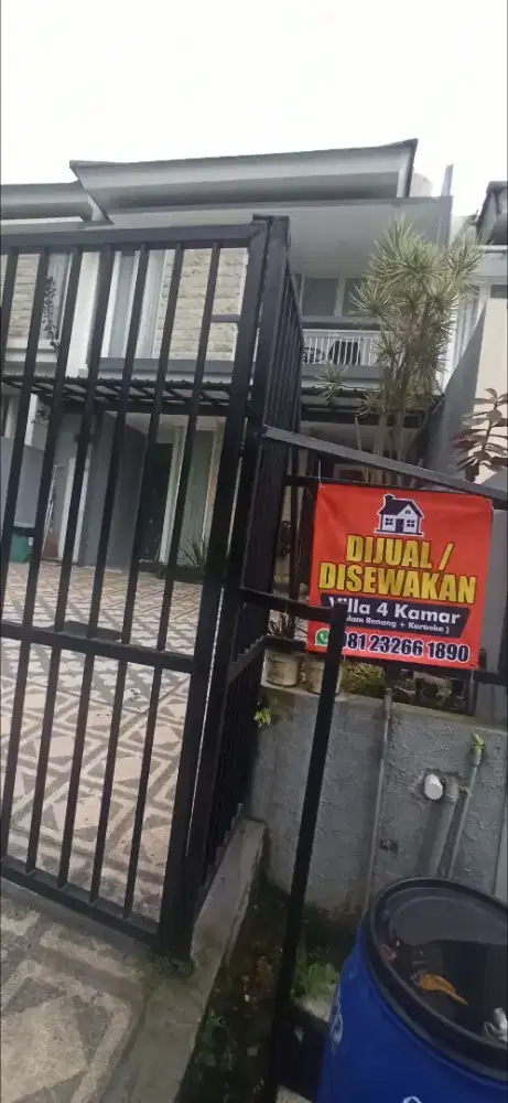 Disewakan rumah/villa  hari bulan tahun kota batu