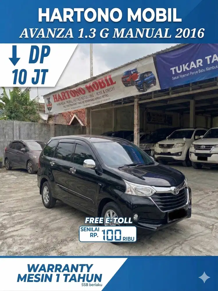 AVANZA 2.0 G MANUAL 2016