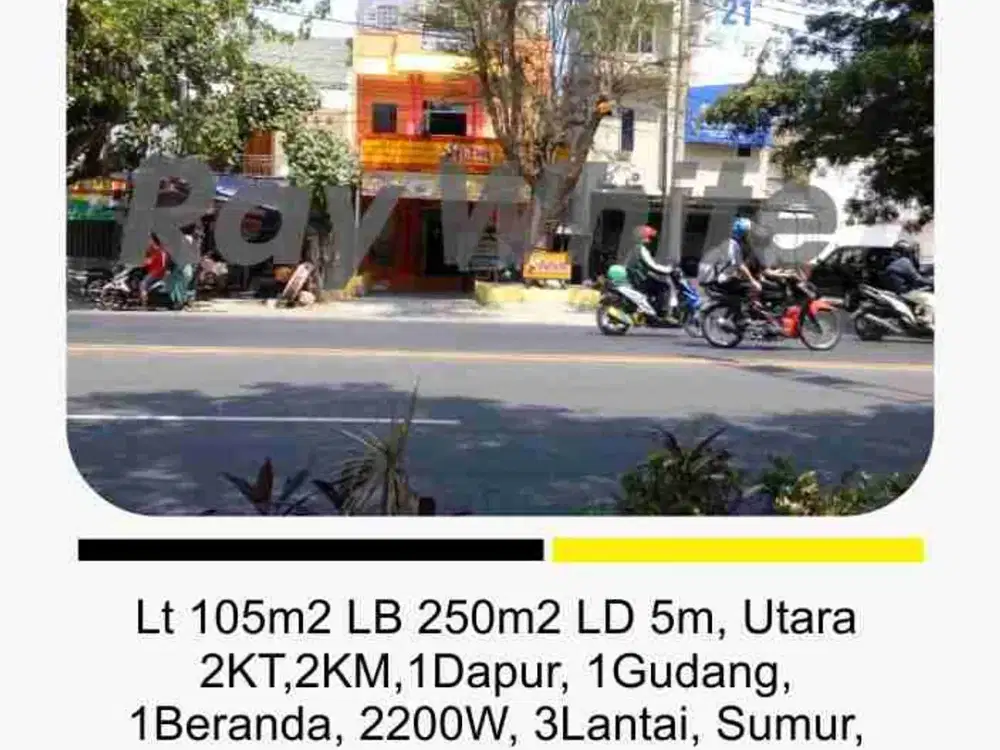ruko strategis kawasan ramai jalan utama solo