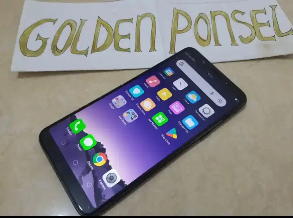 Oppo F5 (Ram 4Gb/32Gb)Golden Ponsel