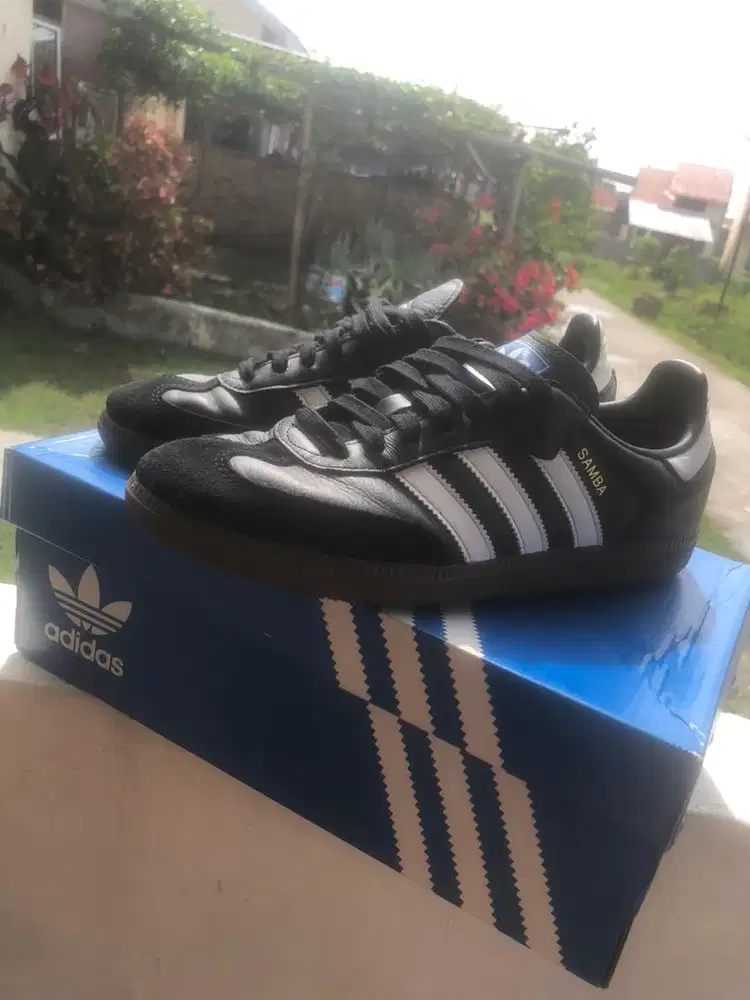 Dijual sepatu Adidas Samba OG Original Black Uk. 40