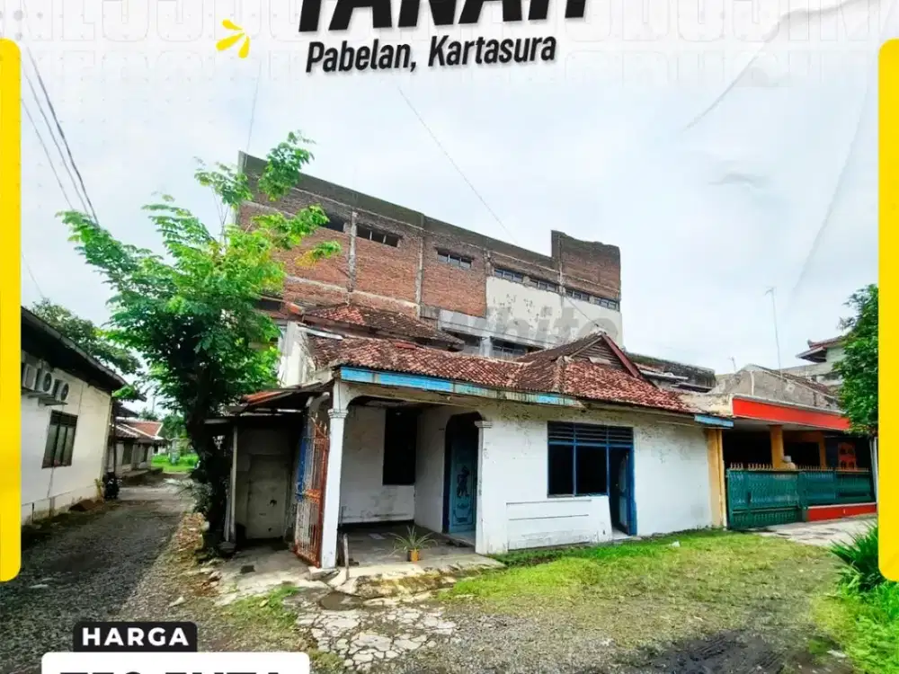Dijual Tanah Strategis “Bonus Bangunan” di Kawasan Kampus Pabelan