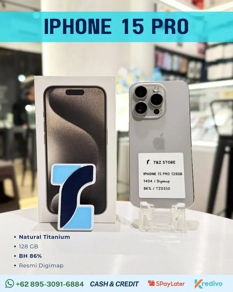 IPHONE 15 PRO 128GB - NATURAL