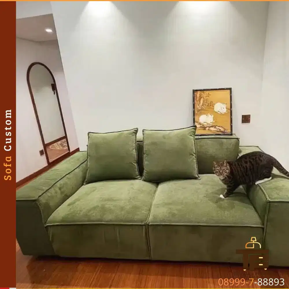 Sofa Custom Estetik | Bikin Ruangan Lebih Hidup & Nyaman