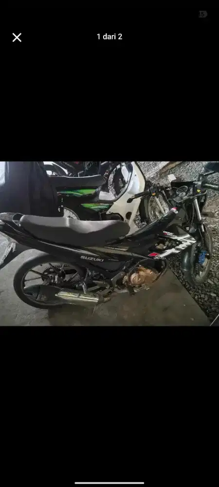 Satria Fu 2014 lancar