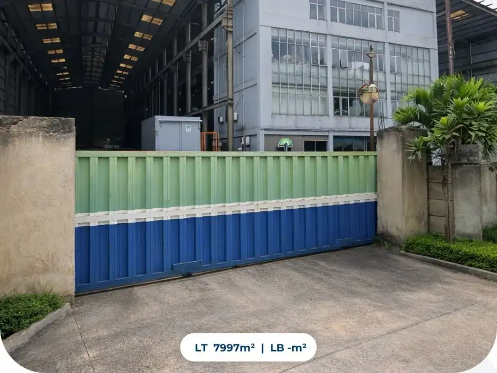 8A. Dijual Murah Pabrik, Kawasan Baja Mas No J7 RT 002 RW 002, Desa Talagasari, Kec Balaraja, Kab Tangerang, Prov Banten.