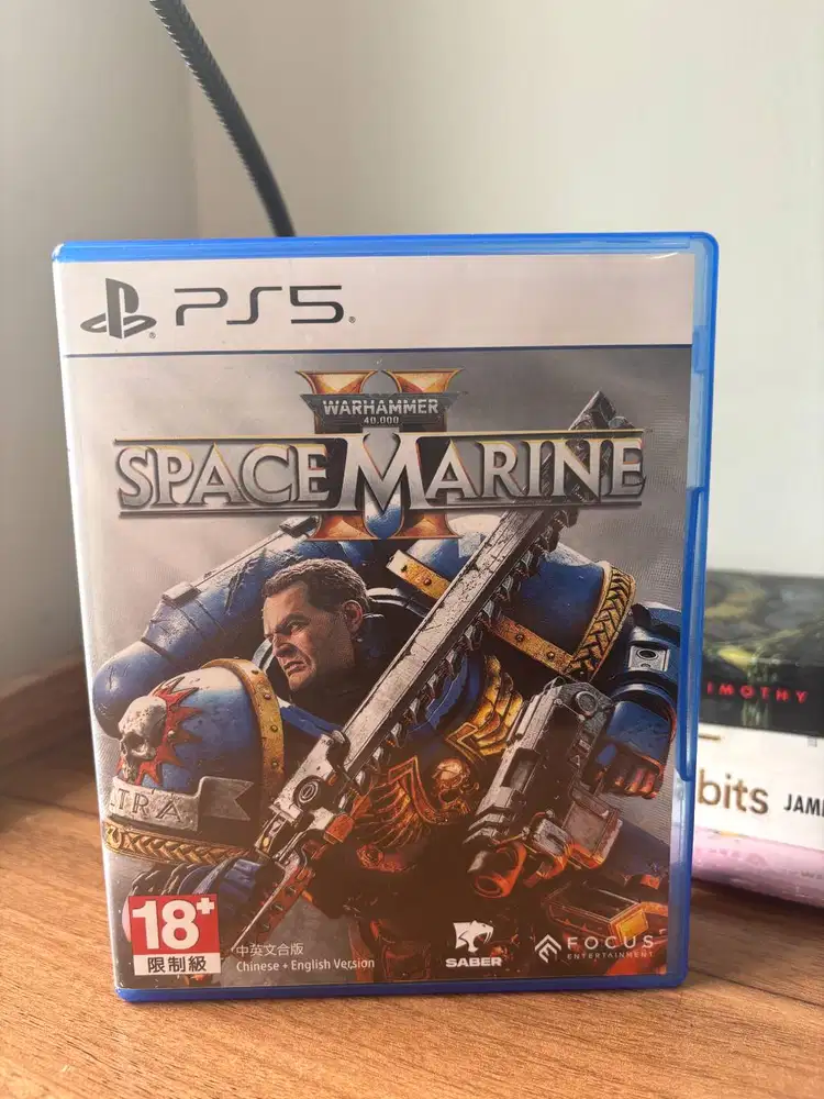 Jual Kaset BD PS5 Space marine 2 & Dragon dogma 2 bundling/ketengan ok