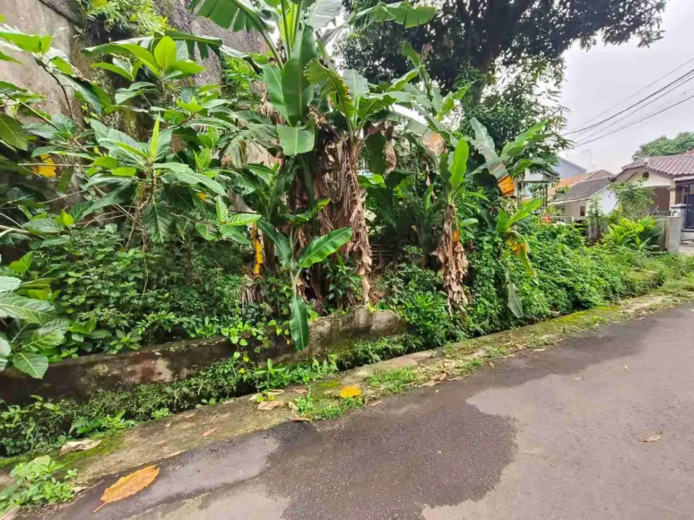 Tanah hook dalam Perumahan Pekapuran Sukatani Dekat Tol Cimanggis.